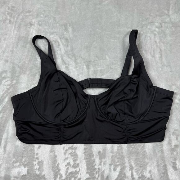 Torrid Black Swim One Piece - Picture 1 of 5